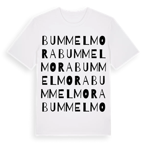 Bummelmora ordlek t-shirt – ekologisk bomull t-shirt från Pinshirt