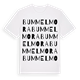Bummelmora ordlek t-shirt