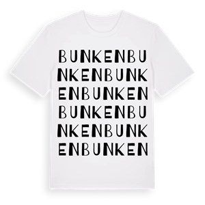 Bunken ordlek t-shirt – ekologisk bomull t-shirt från Pinshirt