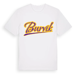 Burvik baseball t-shirt – ekologisk bomull t-shirt från Pinshirt