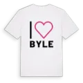 Jag älskar Byle t-shirt stort tryck