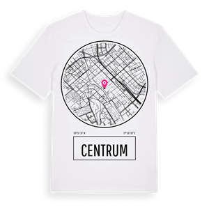Centrum t-shirt – ekologisk bomull t-shirt från Pinshirt