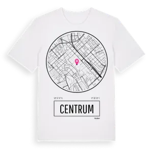 Centrum t-shirt – ekologisk bomull t-shirt från Pinshirt