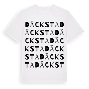 Däcksta ordlek t-shirt – ekologisk bomull t-shirt från Pinshirt