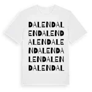 Dalen ordlek t-shirt – ekologisk bomull t-shirt från Pinshirt