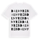 Dalmyren ordlek t-shirt