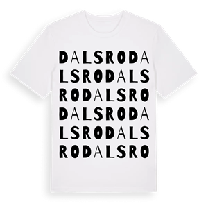 Dalsro ordlek t-shirt – ekologisk bomull t-shirt från Pinshirt