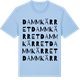 Blue Soul t-shirt med Dammkärret ordlek t-shirt