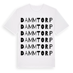 Dammtorp ordlek t-shirt – ekologisk bomull t-shirt från Pinshirt