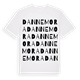 Dannemora ordlek t-shirt