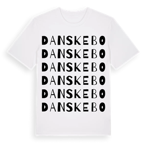 Danskebo ordlek t-shirt – ekologisk bomull t-shirt från Pinshirt
