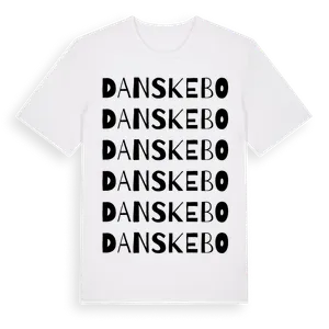 Danskebo ordlek t-shirt – ekologisk bomull t-shirt från Pinshirt