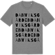 Mid Heather Gray t-shirt med Danviksgården ordlek t-shirt