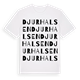 Djurhalsen ordlek t-shirt