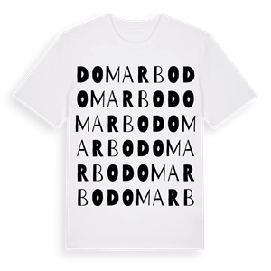 Domarbo ordlek t-shirt – ekologisk bomull t-shirt från Pinshirt