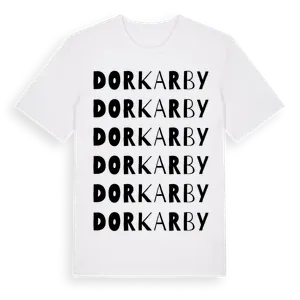 Dorkarby ordlek t-shirt – ekologisk bomull t-shirt från Pinshirt