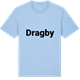 Blue Soul t-shirt med Dragby fetstil t-shirt