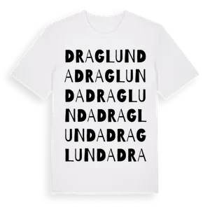 Draglunda ordlek t-shirt – ekologisk bomull t-shirt från Pinshirt