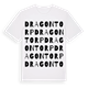 Dragontorp ordlek t-shirt