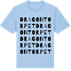 Blue Soul t-shirt med Dragontorpet ordlek t-shirt