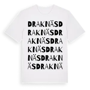Draknäs ordlek t-shirt – ekologisk bomull t-shirt från Pinshirt