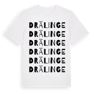 Drälinge ordlek t-shirt – ekologisk bomull t-shirt från Pinshirt
