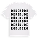 Duderö ordlek t-shirt