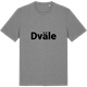 Mid Heather Gray t-shirt med Dväle fetstil t-shirt