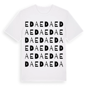 Eda ordlek t-shirt – ekologisk bomull t-shirt från Pinshirt