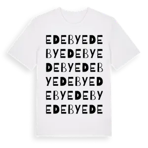 Edeby ordlek t-shirt – ekologisk bomull t-shirt från Pinshirt