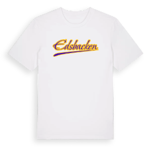 Edsbacken baseball t-shirt – ekologisk bomull t-shirt från Pinshirt