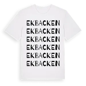 Ekbacken ordlek t-shirt – ekologisk bomull t-shirt från Pinshirt