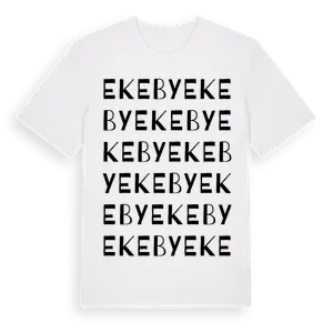 Ekeby ordlek t-shirt – ekologisk bomull t-shirt från Pinshirt