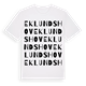 Eklundshov ordlek t-shirt