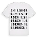 Emilsborg ordlek t-shirt