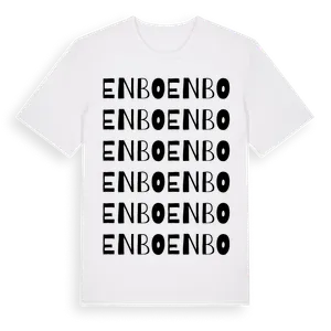 Enbo ordlek t-shirt – ekologisk bomull t-shirt från Pinshirt