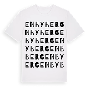 Enbyberg ordlek t-shirt – ekologisk bomull t-shirt från Pinshirt
