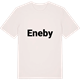 Vintage White t-shirt med Eneby fetstil t-shirt