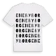 Enebyborg ordlek t-shirt