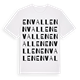 White t-shirt med Envallen ordlek t-shirt