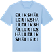 Blue Soul t-shirt med Erikshäll ordlek t-shirt