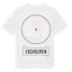 White t-shirt med Ersholmen t-shirt
