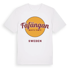 Fåfängan cirkel t-shirt – ekologisk bomull t-shirt från Pinshirt