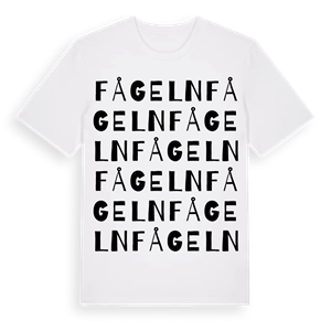 Fågeln ordlek t-shirt – ekologisk bomull t-shirt från Pinshirt
