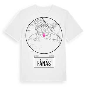 Fånäs t-shirt – ekologisk bomull t-shirt från Pinshirt