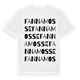 Fanna mosse ordlek t-shirt