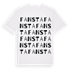Fansta ordlek t-shirt