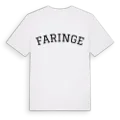 Faringe böjd t-shirt