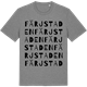 Mid Heather Gray t-shirt med Färjstaden ordlek t-shirt