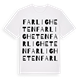 Farligheten ordlek t-shirt